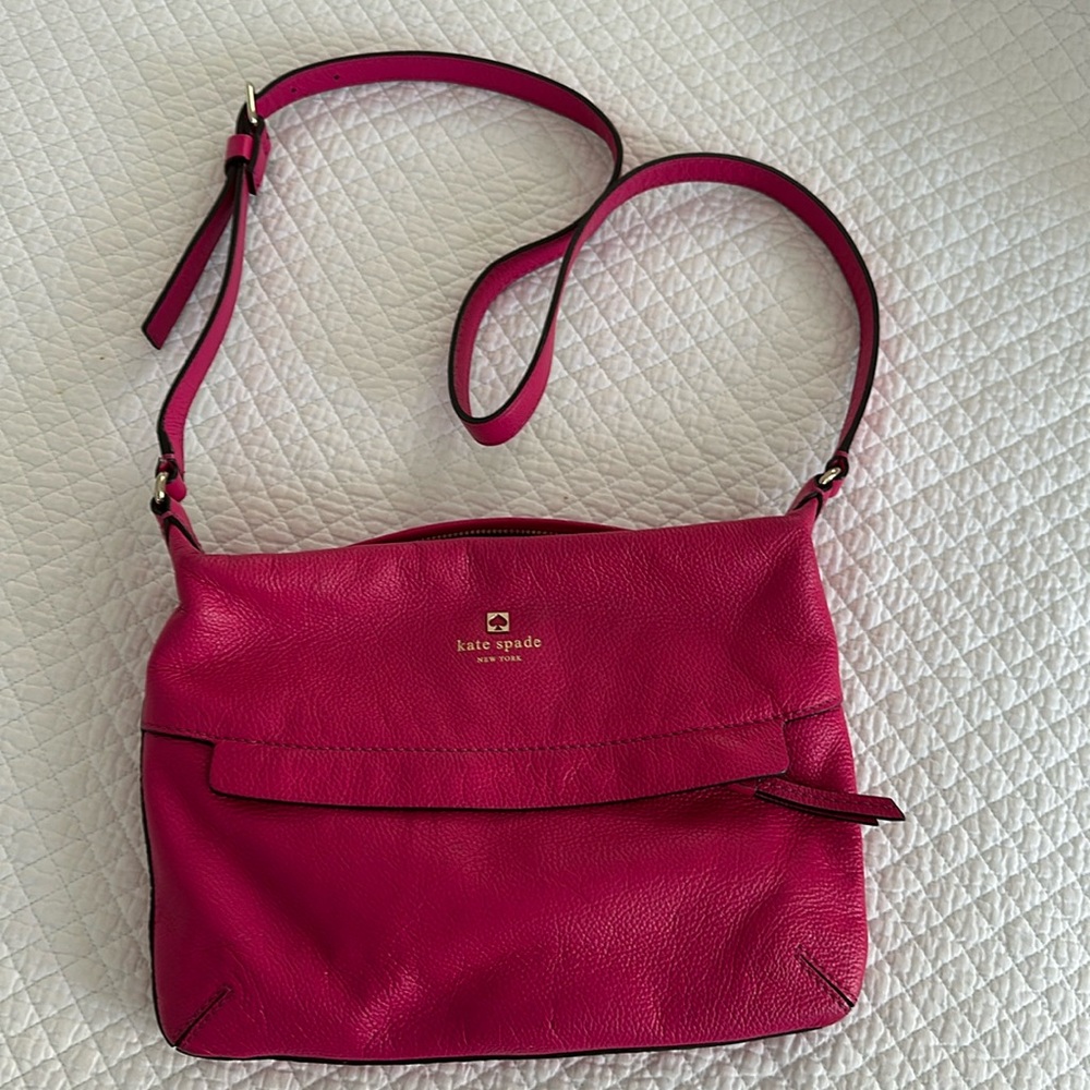 Kate Spade hot pink crossbody